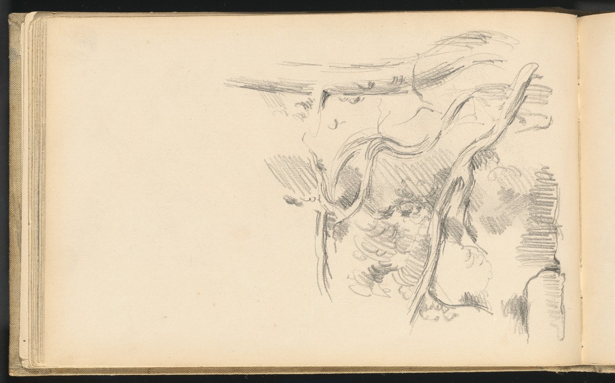 Çam ağacı by Paul Cézanne