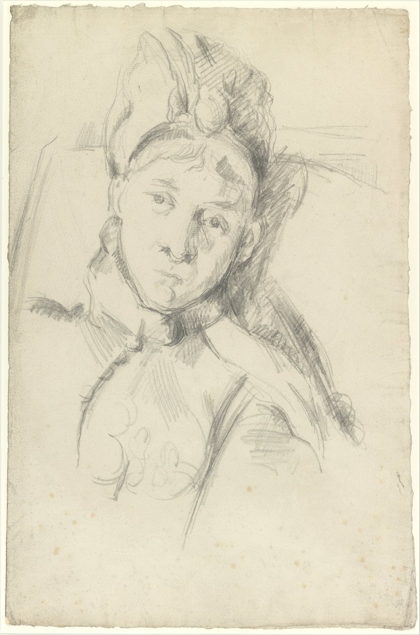 Sanatçının Karısı Hortense Cézanne-Figuet