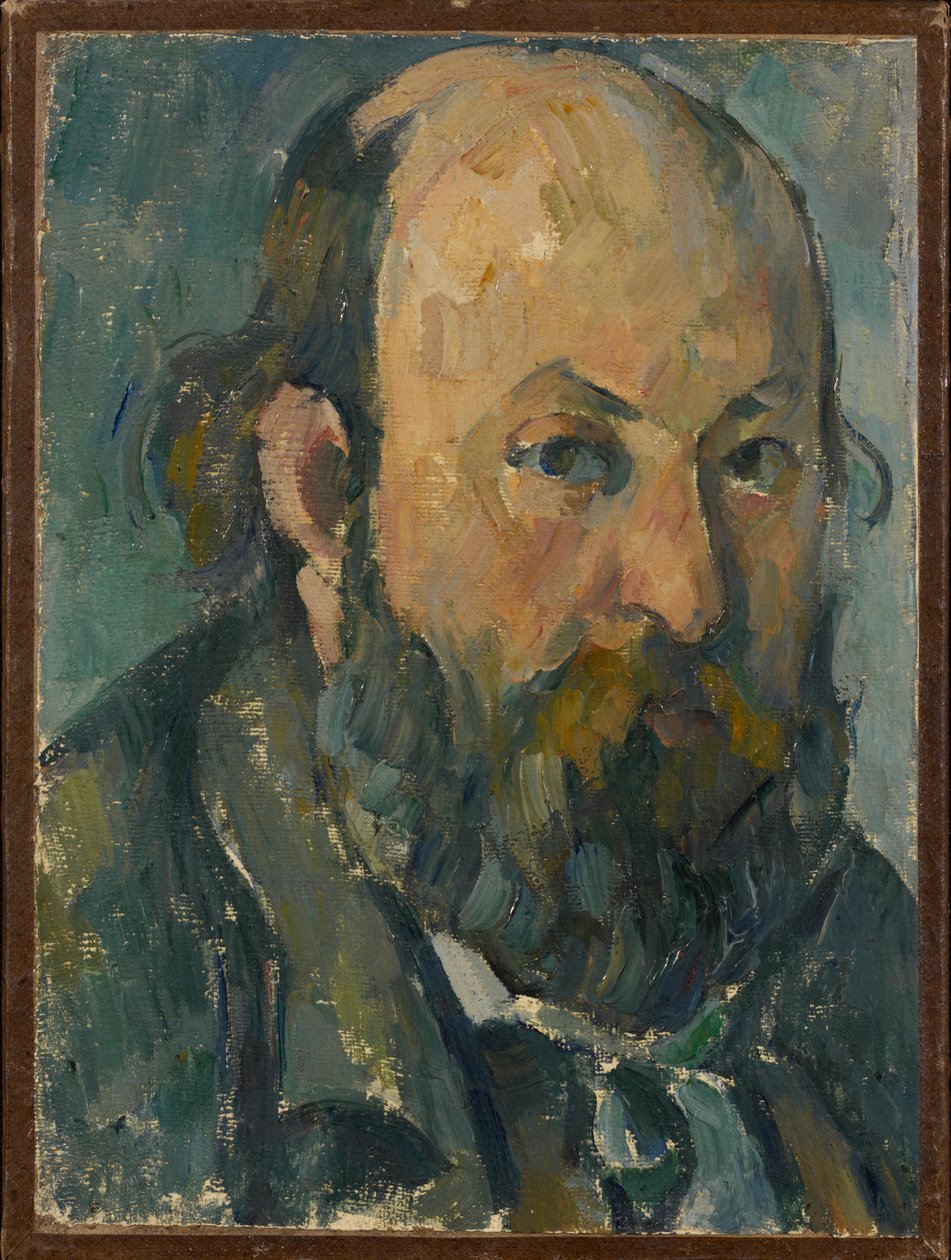 Otoportre, 1877-1878. by Paul Cézanne