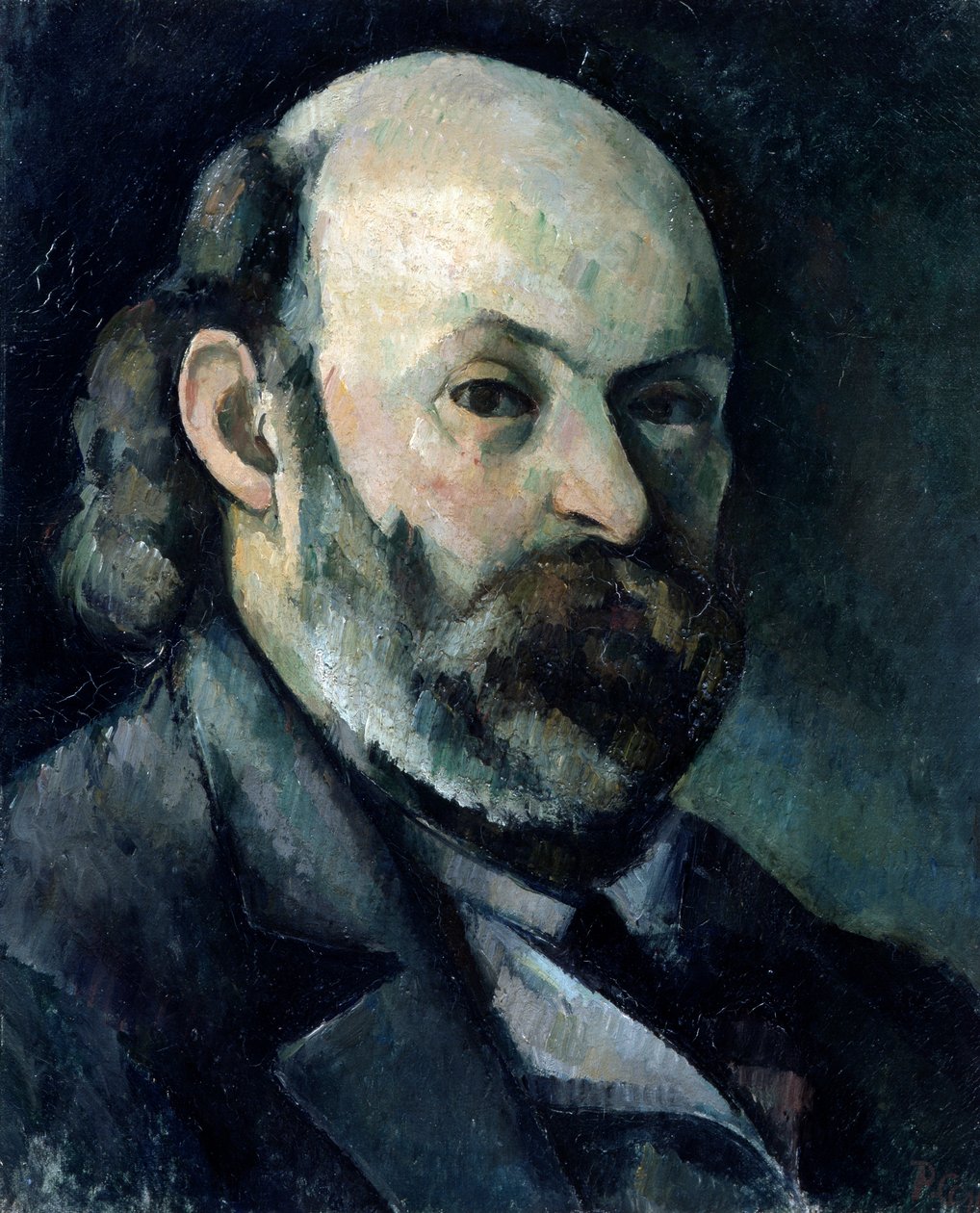 Otoportre, 1882-1885 by Paul Cézanne
