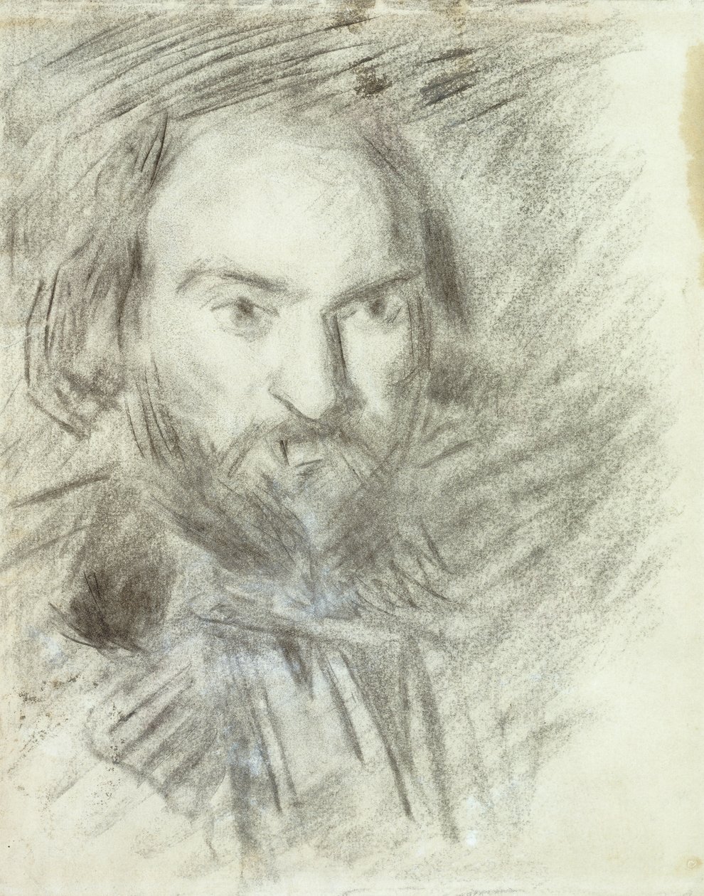 otoportre; Otoportre, c.1874 by Paul Cézanne