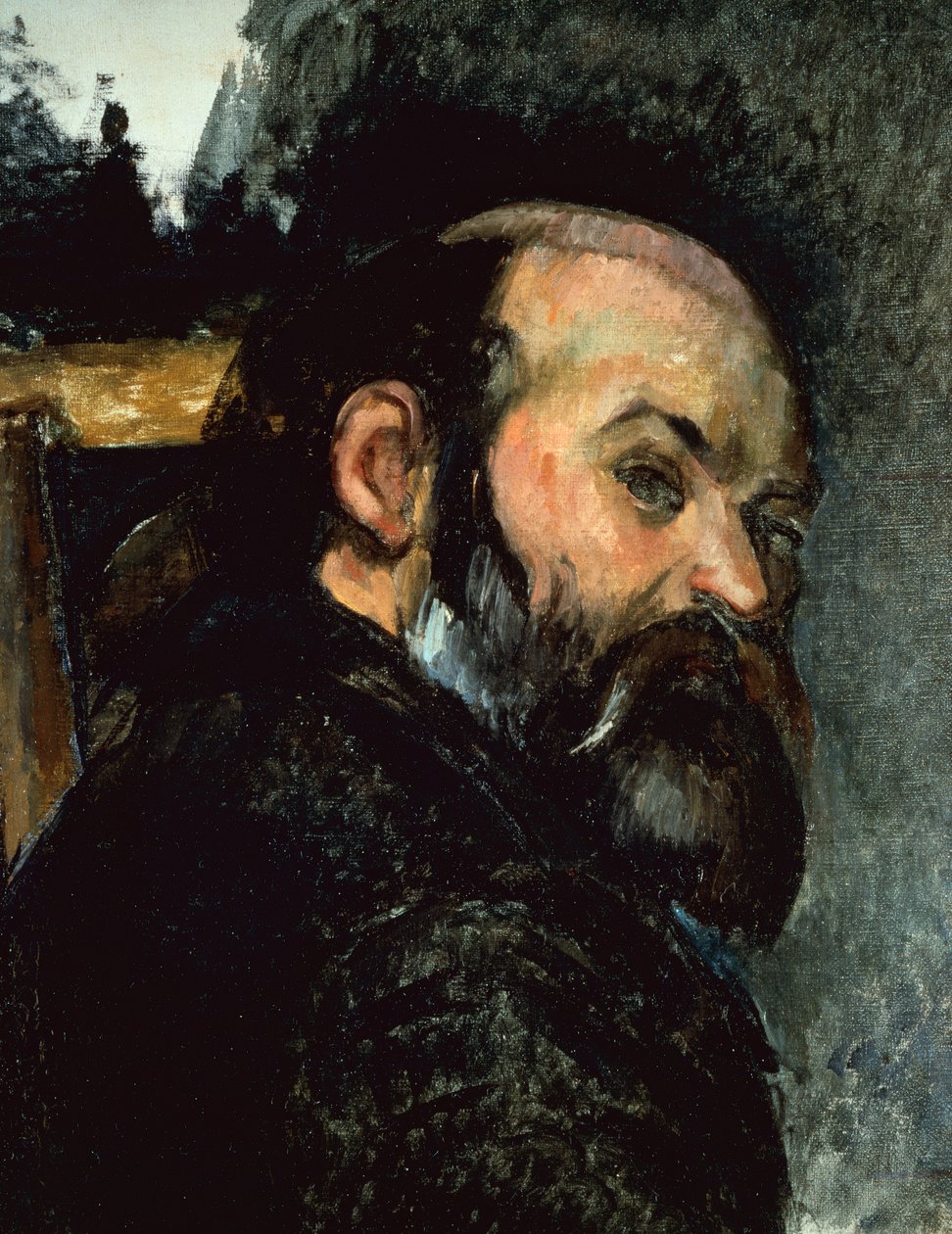 Otoportre (tuval üzerine yağlı boya) by Paul Cézanne