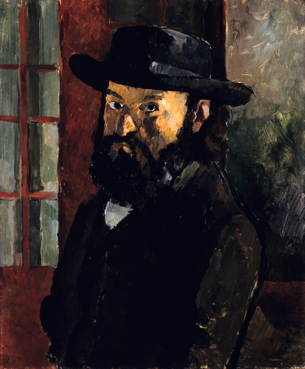 Otoportre, 1879 by Paul Cézanne
