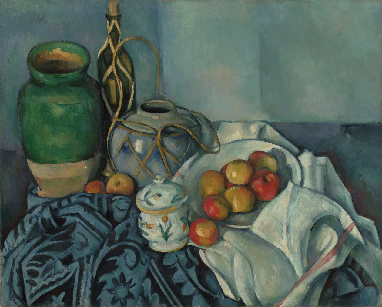 Elmalı Natürmort, 1893-1894. by Paul Cézanne