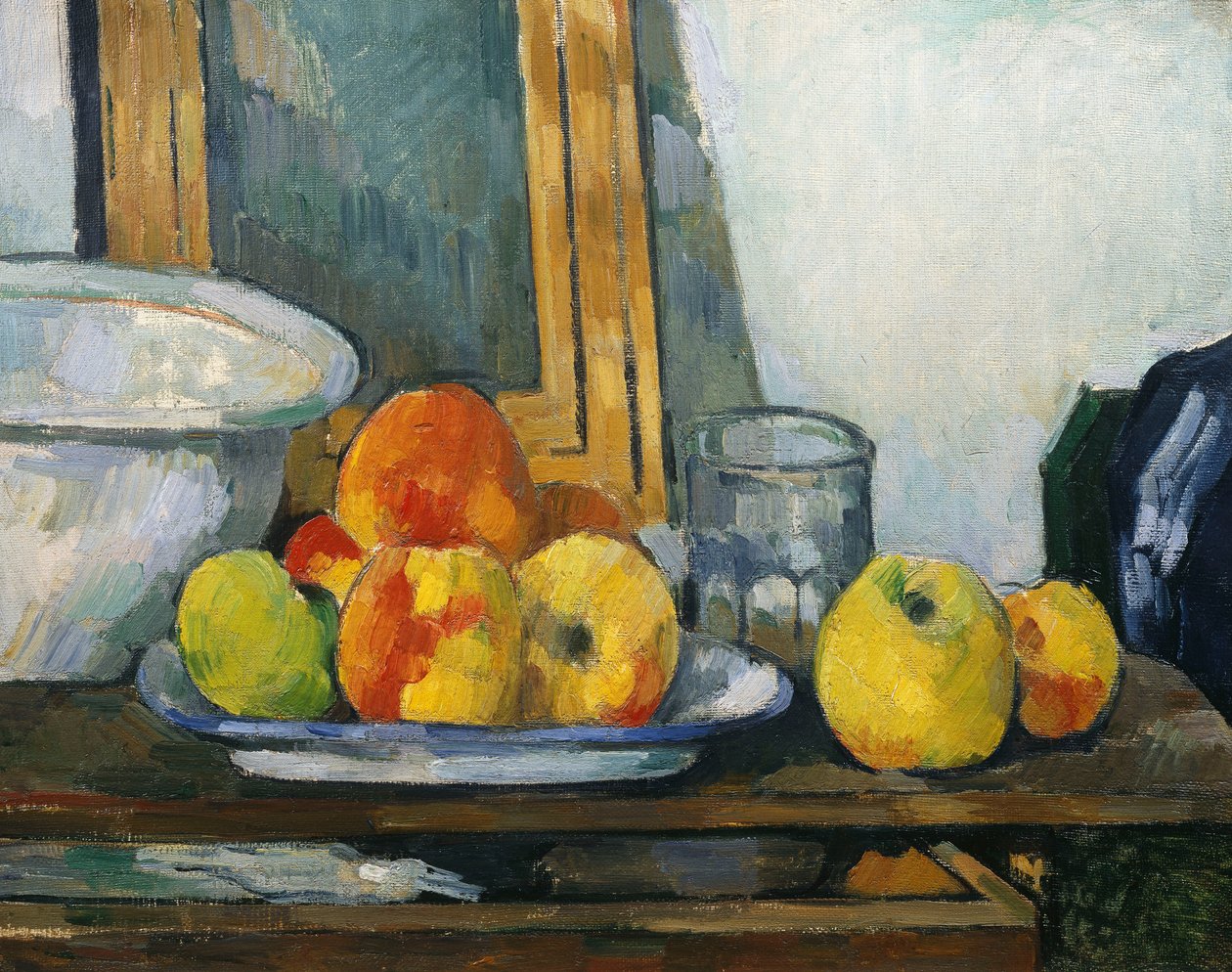 Açık Çekmeceli Natürmort, c.1879-1882 by Paul Cézanne