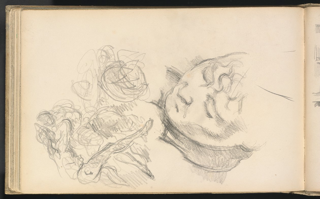 Madam Cézanne İçeren Çalışmalar by Paul Cézanne