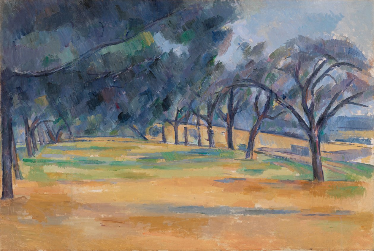 Deniz Kuvvetlerinde Sokak by Paul Cézanne