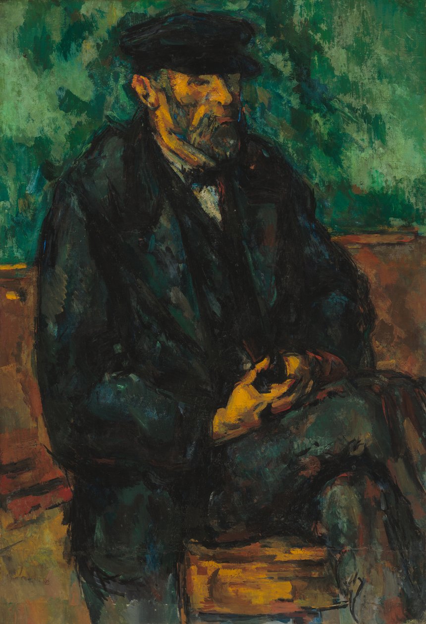 Bahçıvan Vallier by Paul Cézanne