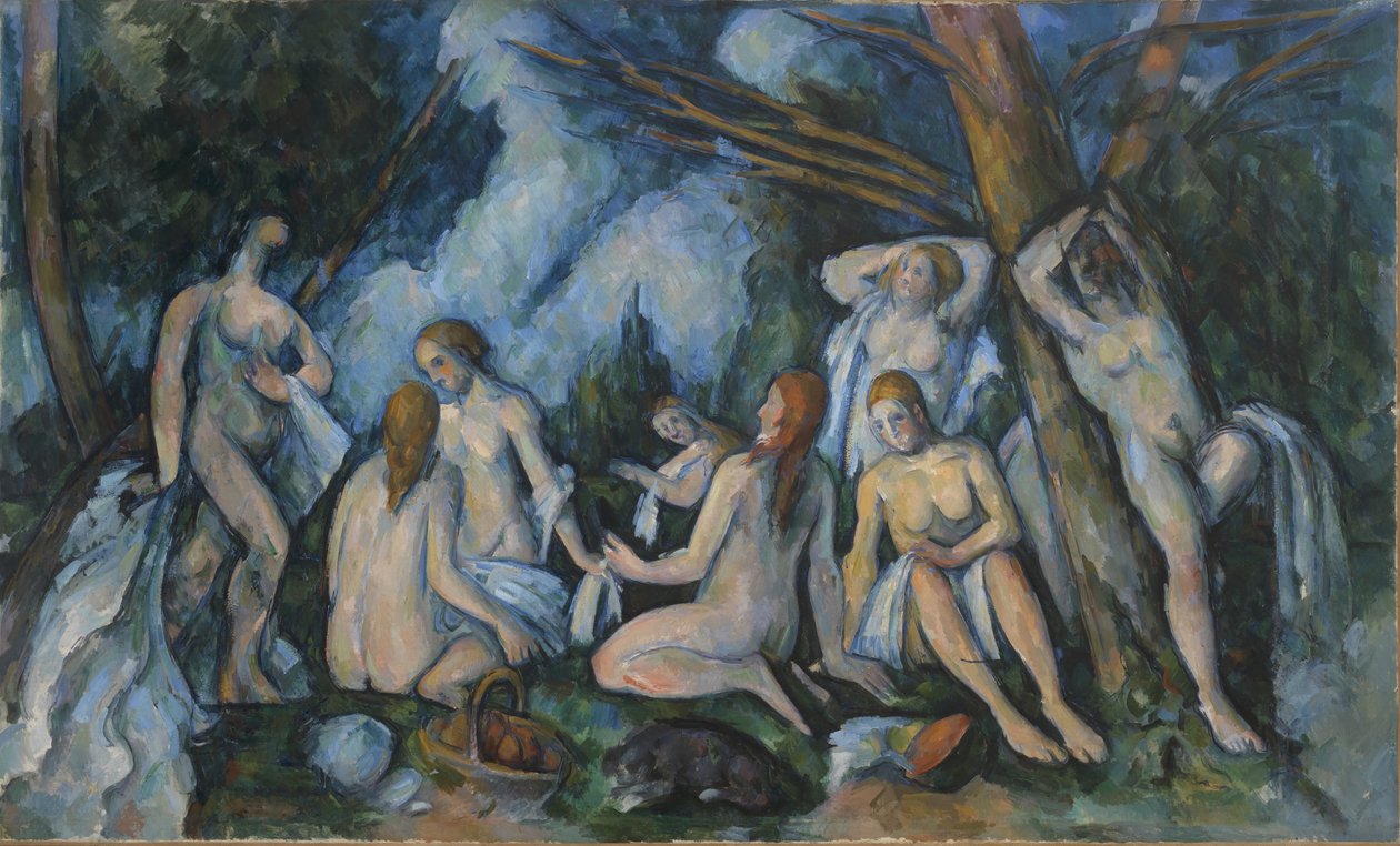 Büyük Yıkananlar by Paul Cézanne