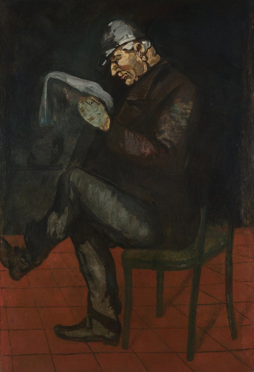 Ressamların Babası, Louis-Auguste Cézanne, yaklaşık 1865 by Paul Cézanne