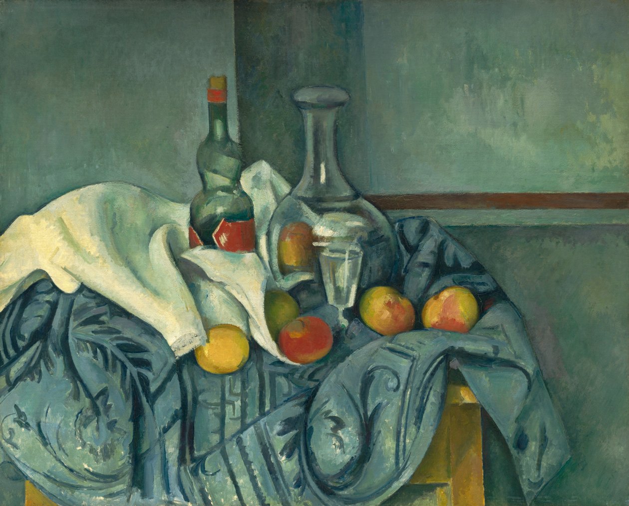 Nane Şişesi, 18931895. by Paul Cézanne