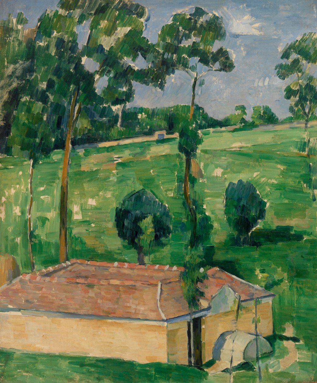 Bahar Evi (Su Borusu) by Paul Cézanne