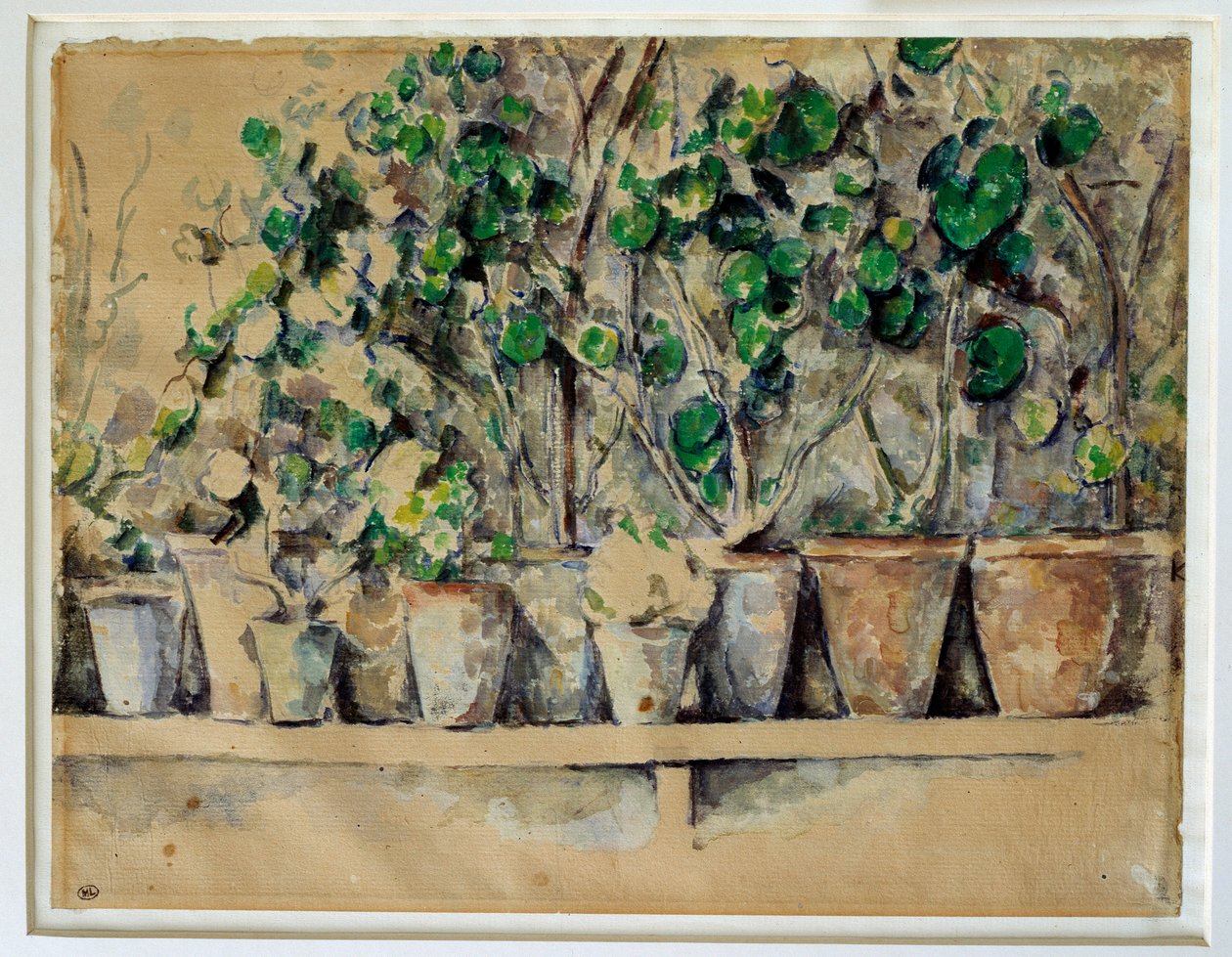 Saksılar Paul Cezanne by Paul Cézanne
