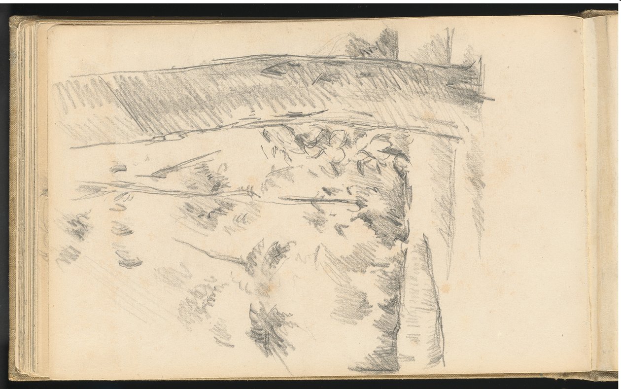 Ağaçlar ve Çalılar by Paul Cézanne