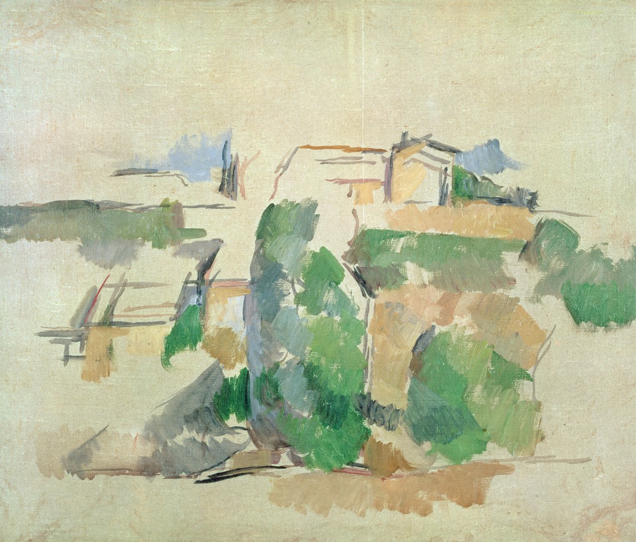 Bilinmeyen resim by Paul Cézanne
