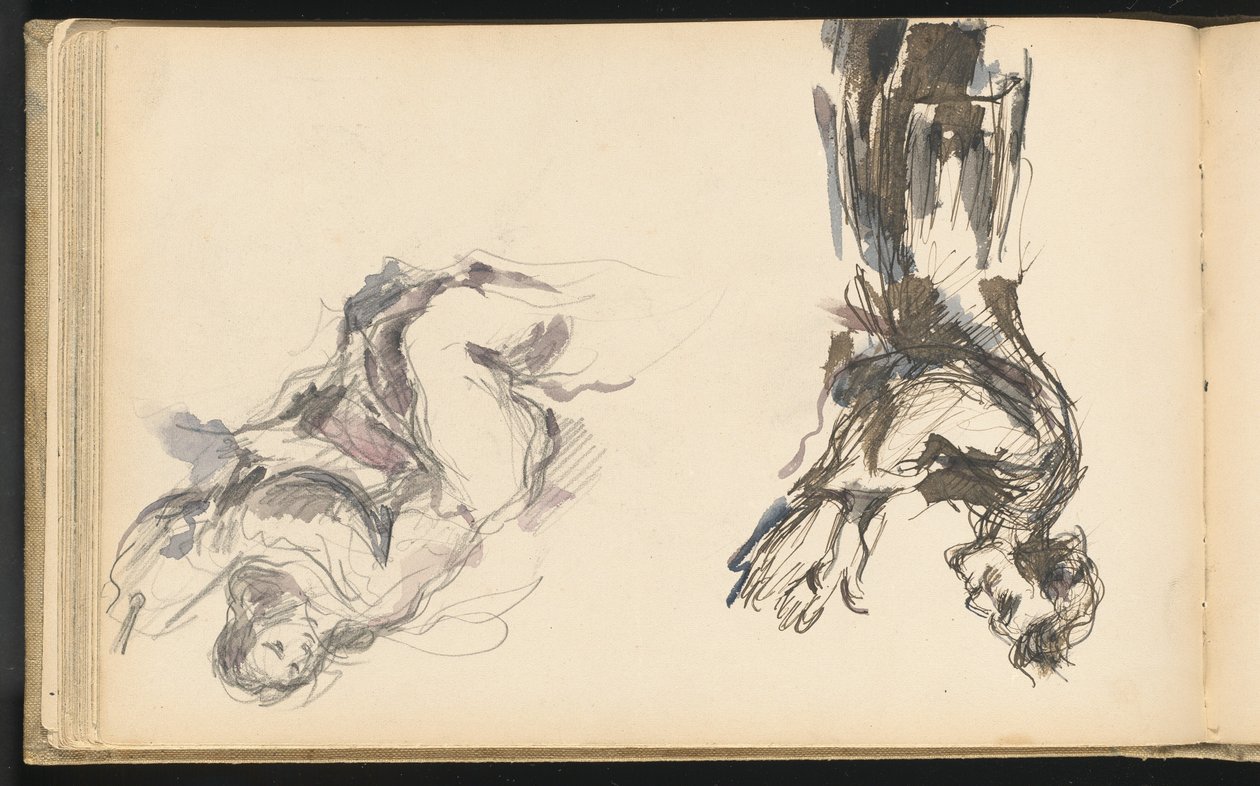 Victor Chocquet ve "The Apotheosis of Delacroix" için bir Melek by Paul Cézanne