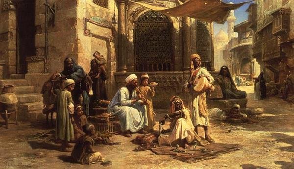 yılan oynatıcısı by Paul Dominique Philippoteaux
