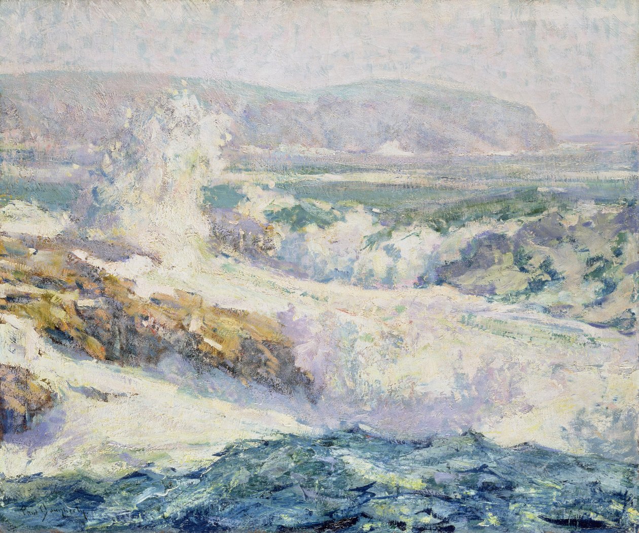 Deniz manzarası (tuval üzerine yağlı boya) by Paul Dougherty