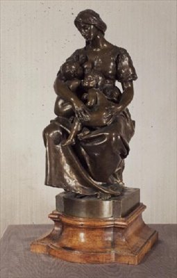 sadaka (bronz) by Paul Dubois