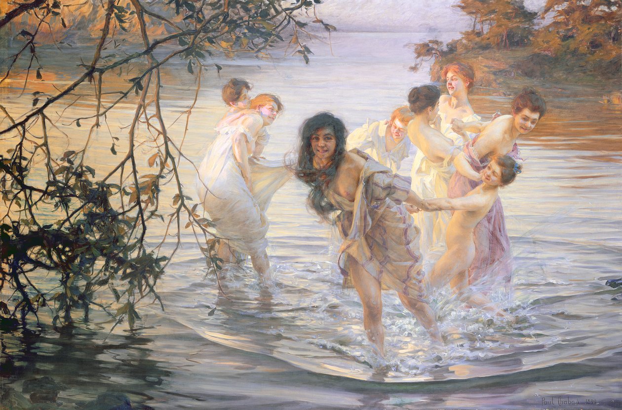 Happy Games, 1899  by Paul Emile Chabas