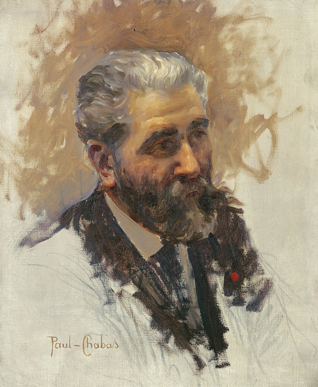 Jose Maria de Heredia (1842-1905) 1895 by Paul Emile Chabas