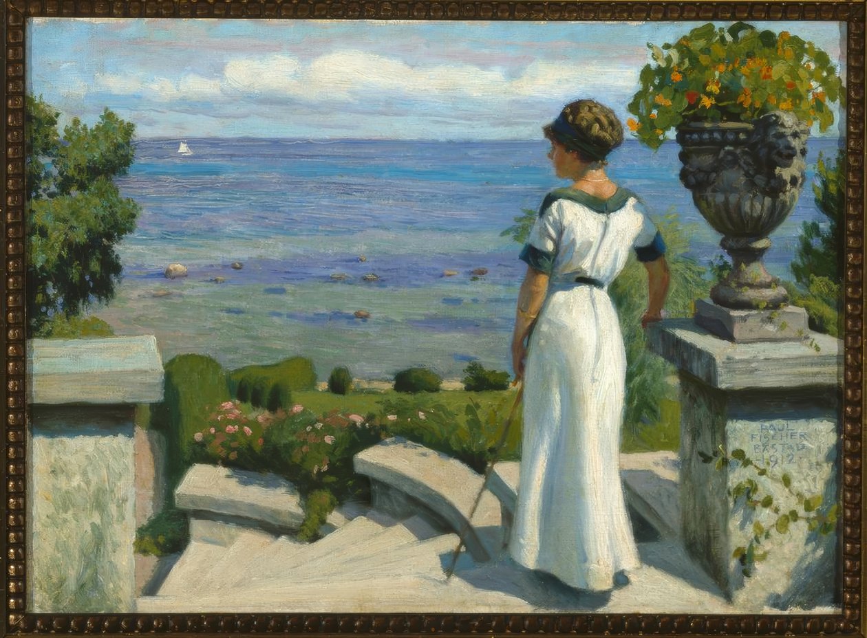 P. Fischer, terasta by Paul Fischer