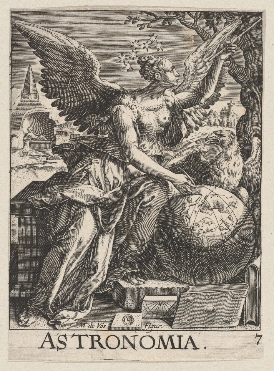 Levha 7: Astronomia, The Seven Liberal Arts