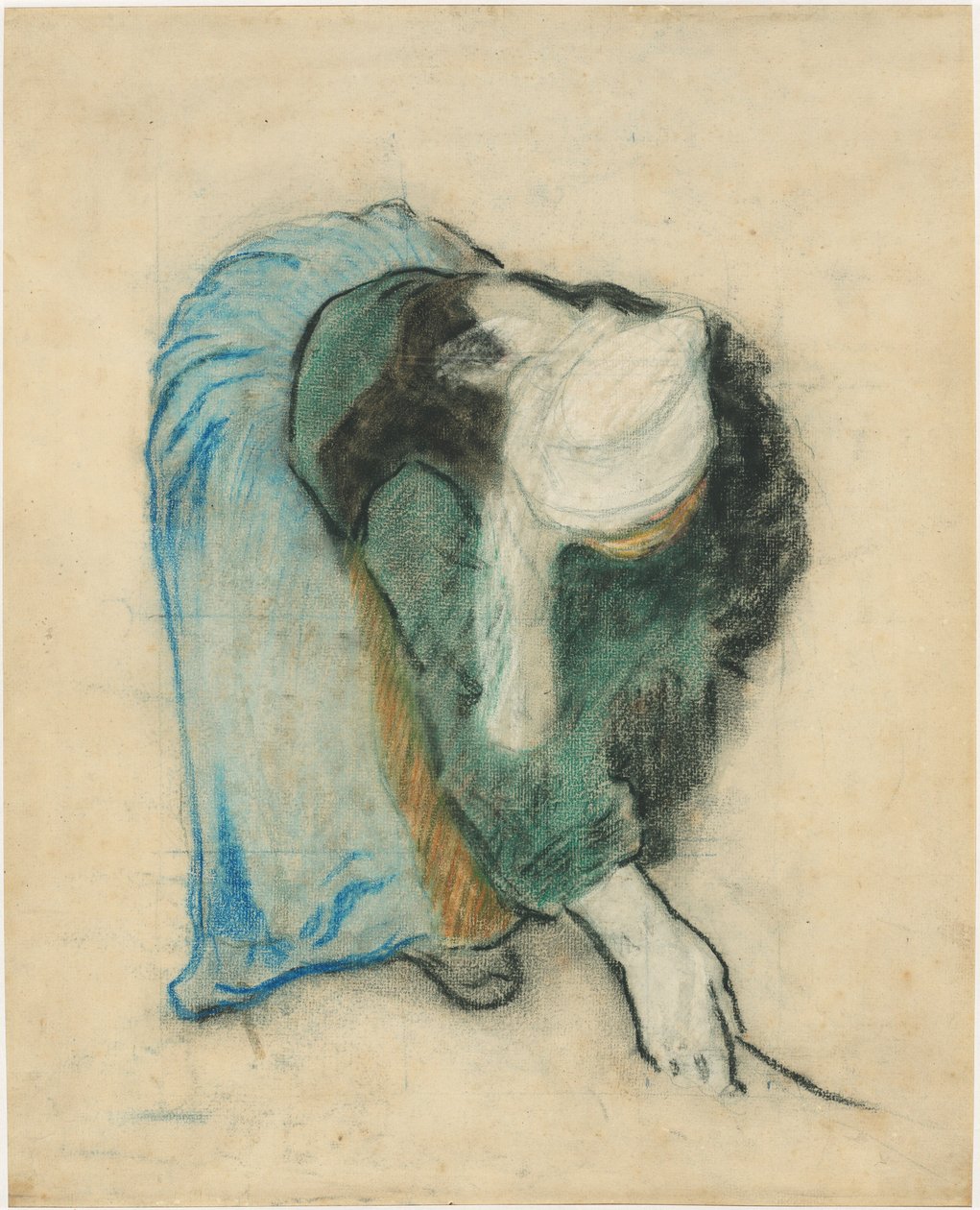Bir Breton Temizleyici by Paul Gauguin