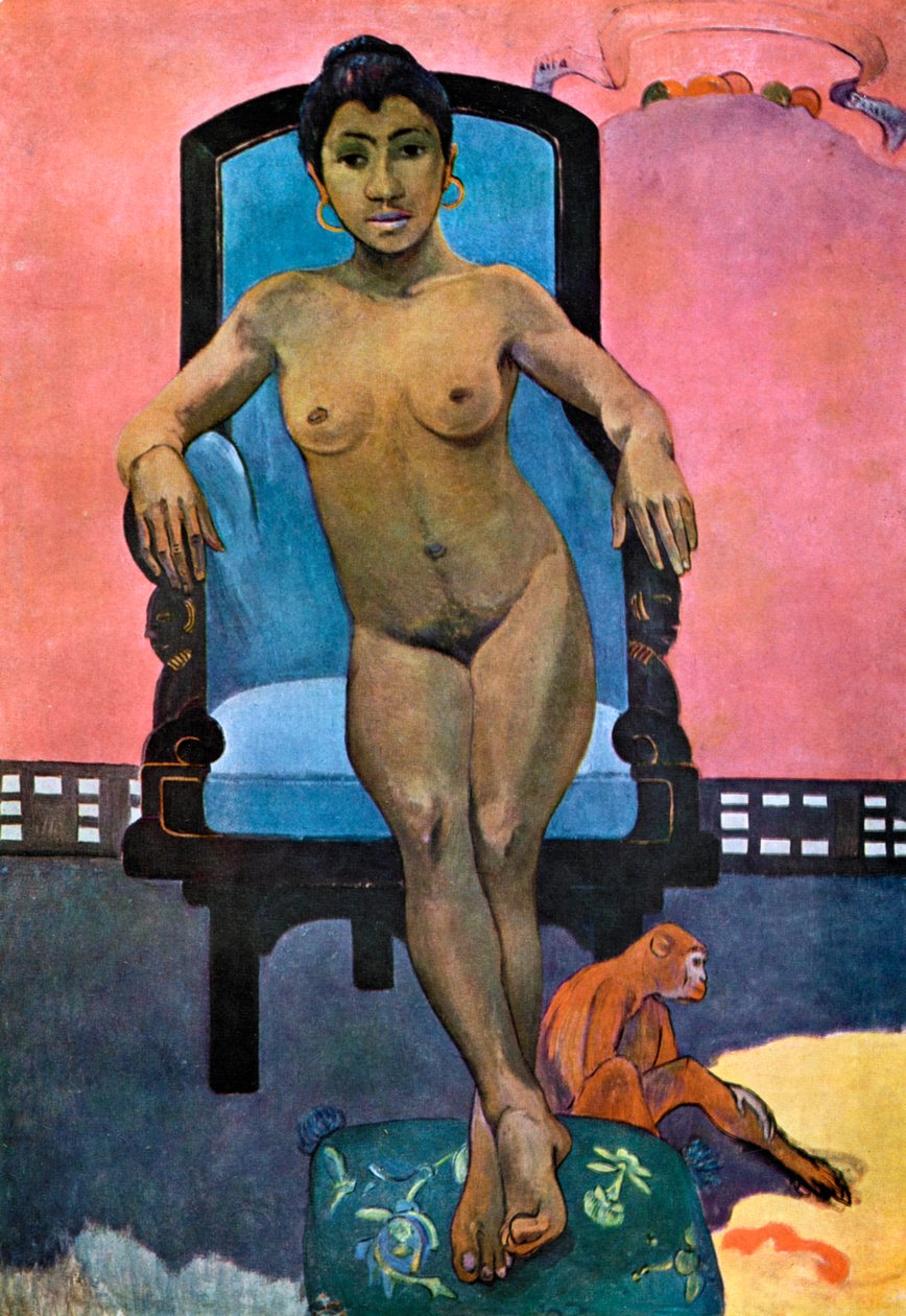 Çocuk Yok Judith Parari Annah Cava, 1893 1939. by Paul Gauguin