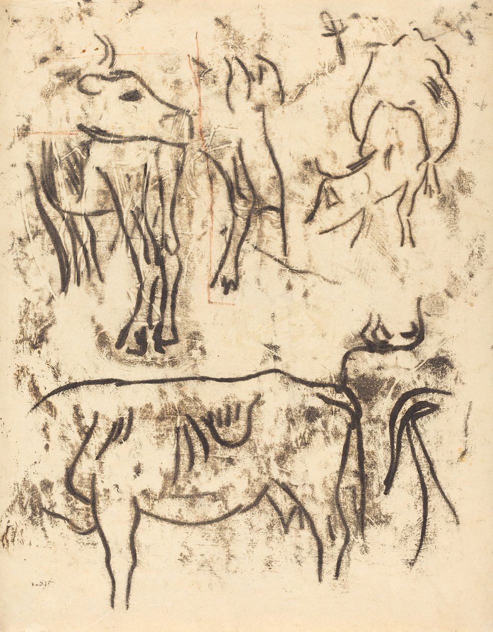 Hayvan Çalışmaları, 1901902. by Paul Gauguin
