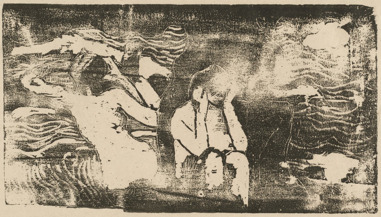Kara Kayalarda by Paul Gauguin
