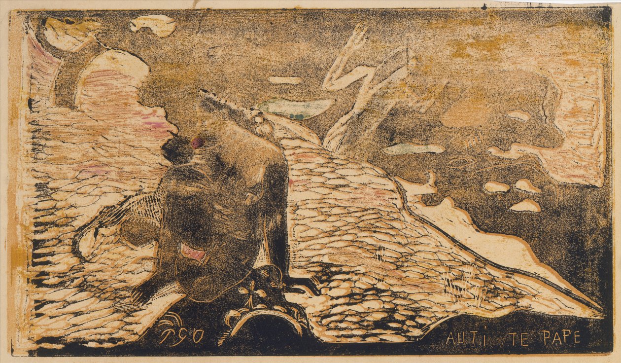 Bu Pape, 1893-94., 1893-94. by Paul Gauguin
