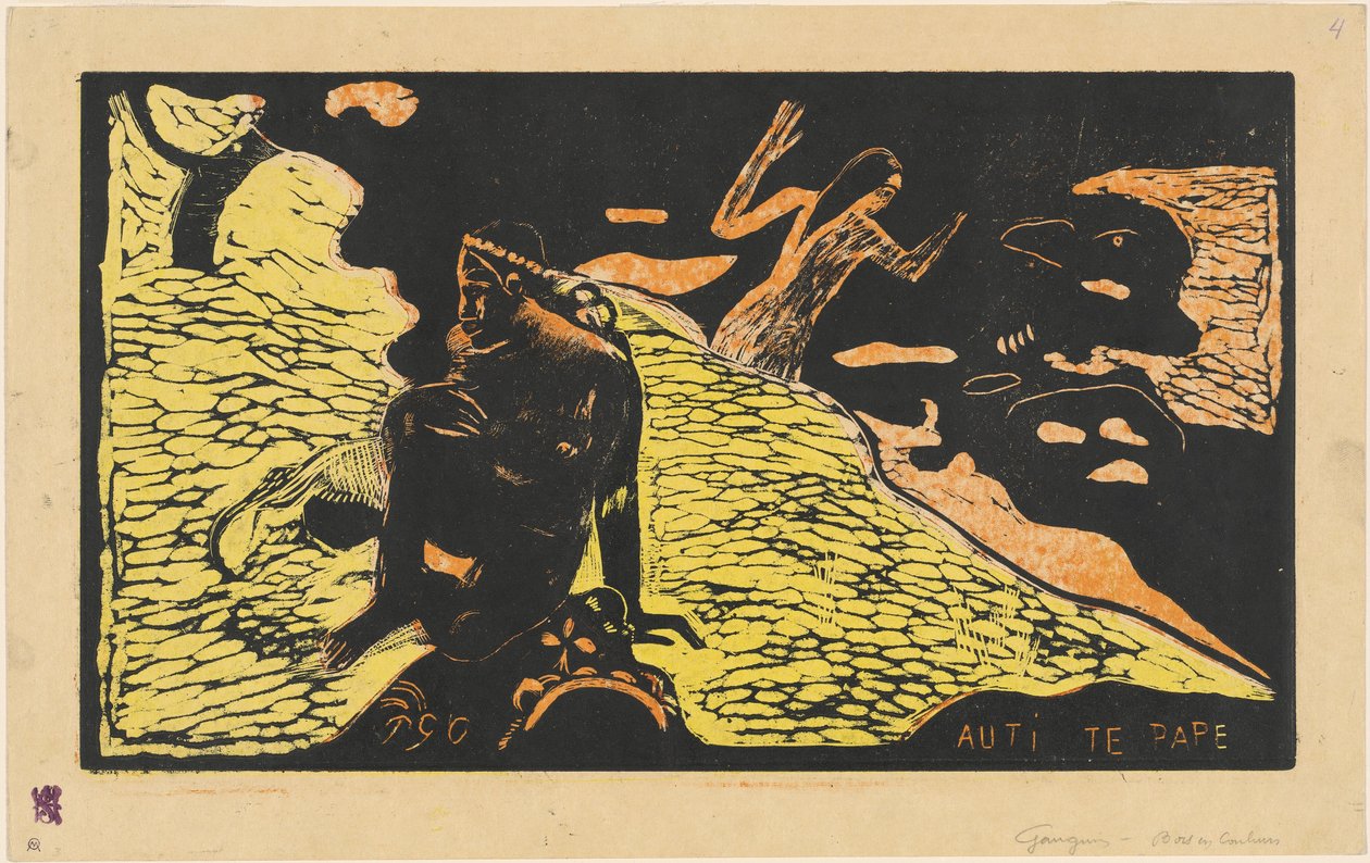 Auti te Pape (Nehirdeki Kadınlar) by Paul Gauguin
