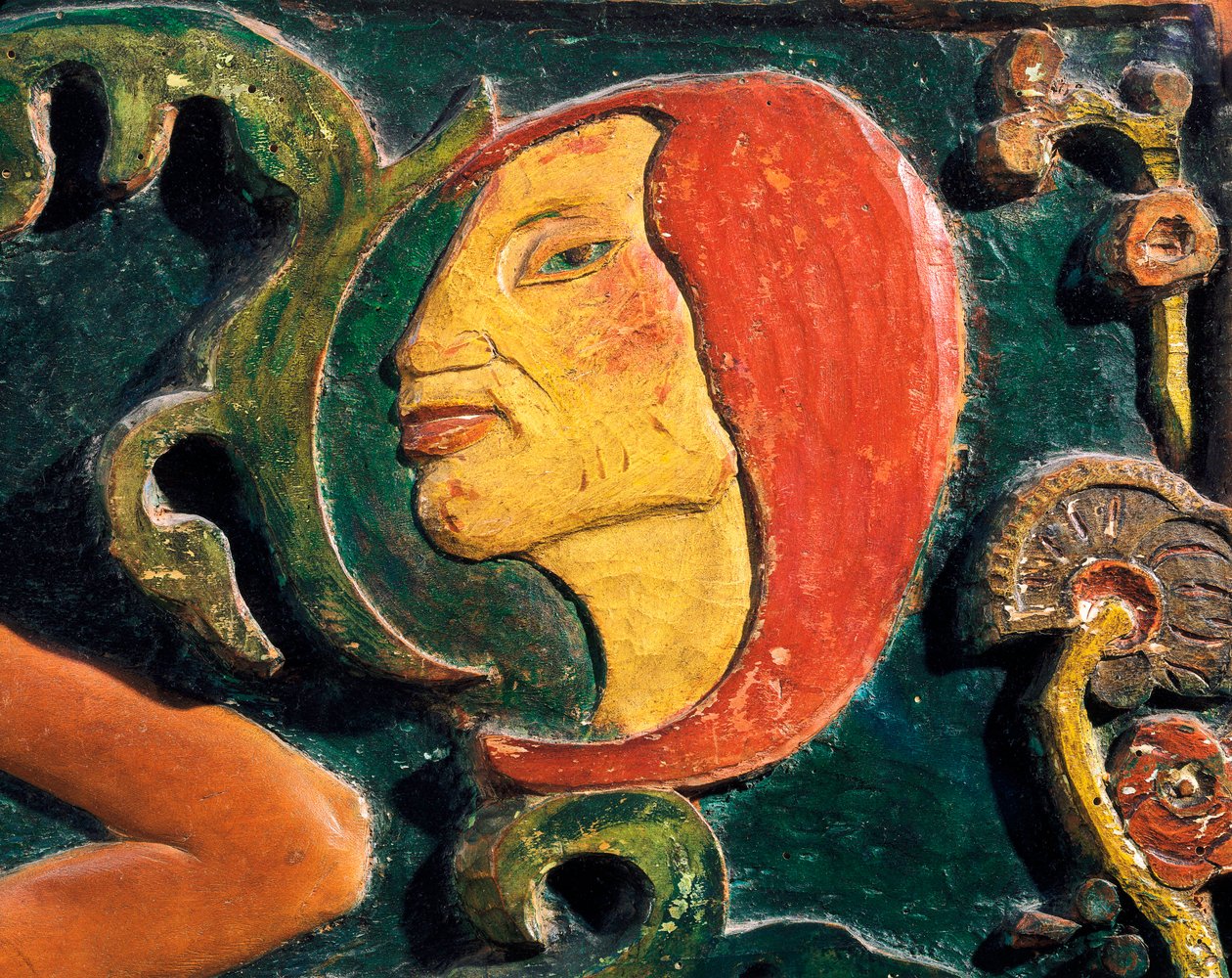 Gizemli ol, detay by Paul Gauguin