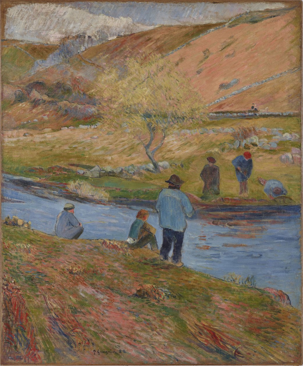 Breton Balıkçıları, 1888. by Paul Gauguin