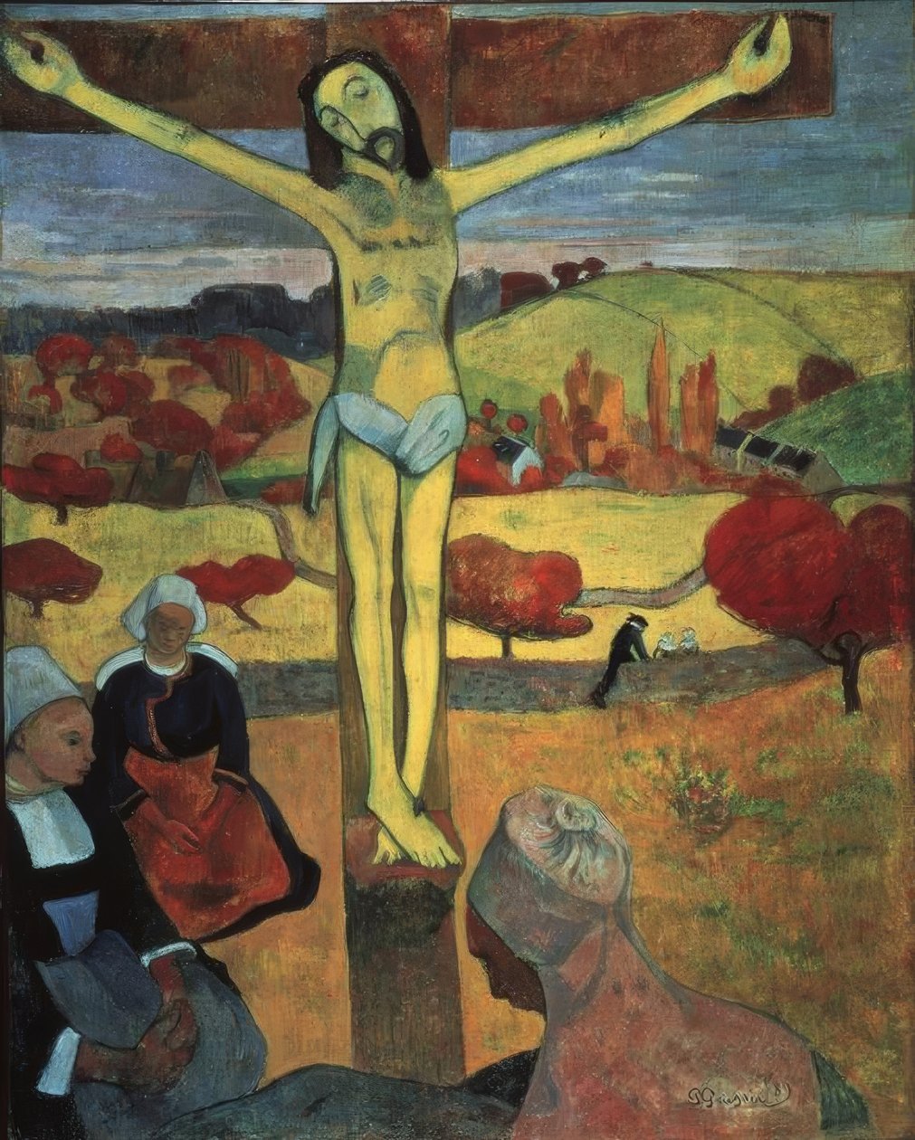 Sarı İsa / 1889 by Paul Gauguin