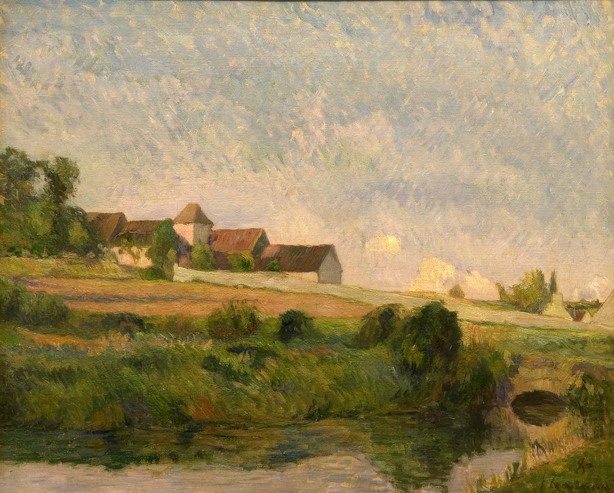 Mahkeme La Groue, Osny by Paul Gauguin