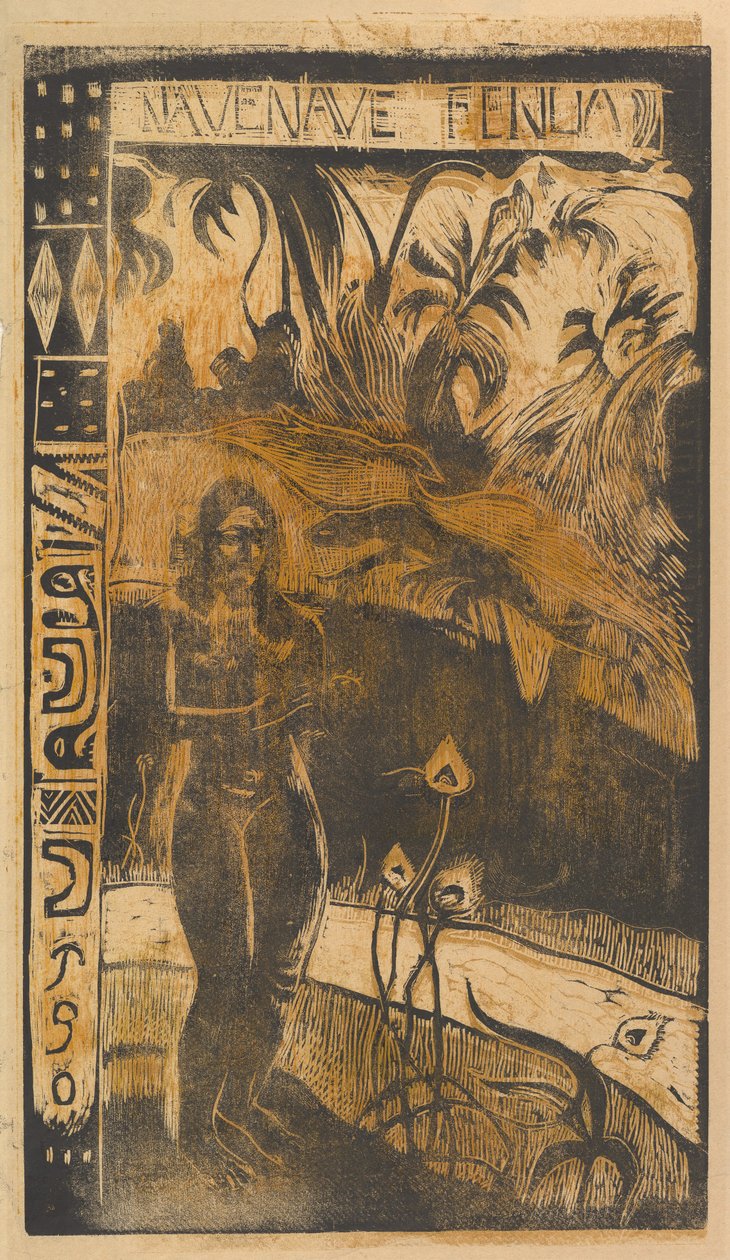 Keyifli Ülke, 1893-94. by Paul Gauguin
