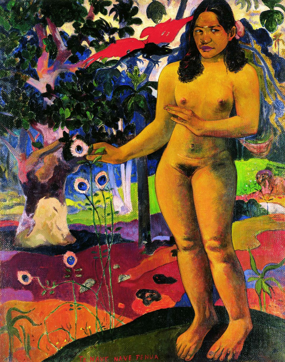 Keyifli Arazi Te Nave Nave Fenua, 1892. by Paul Gauguin