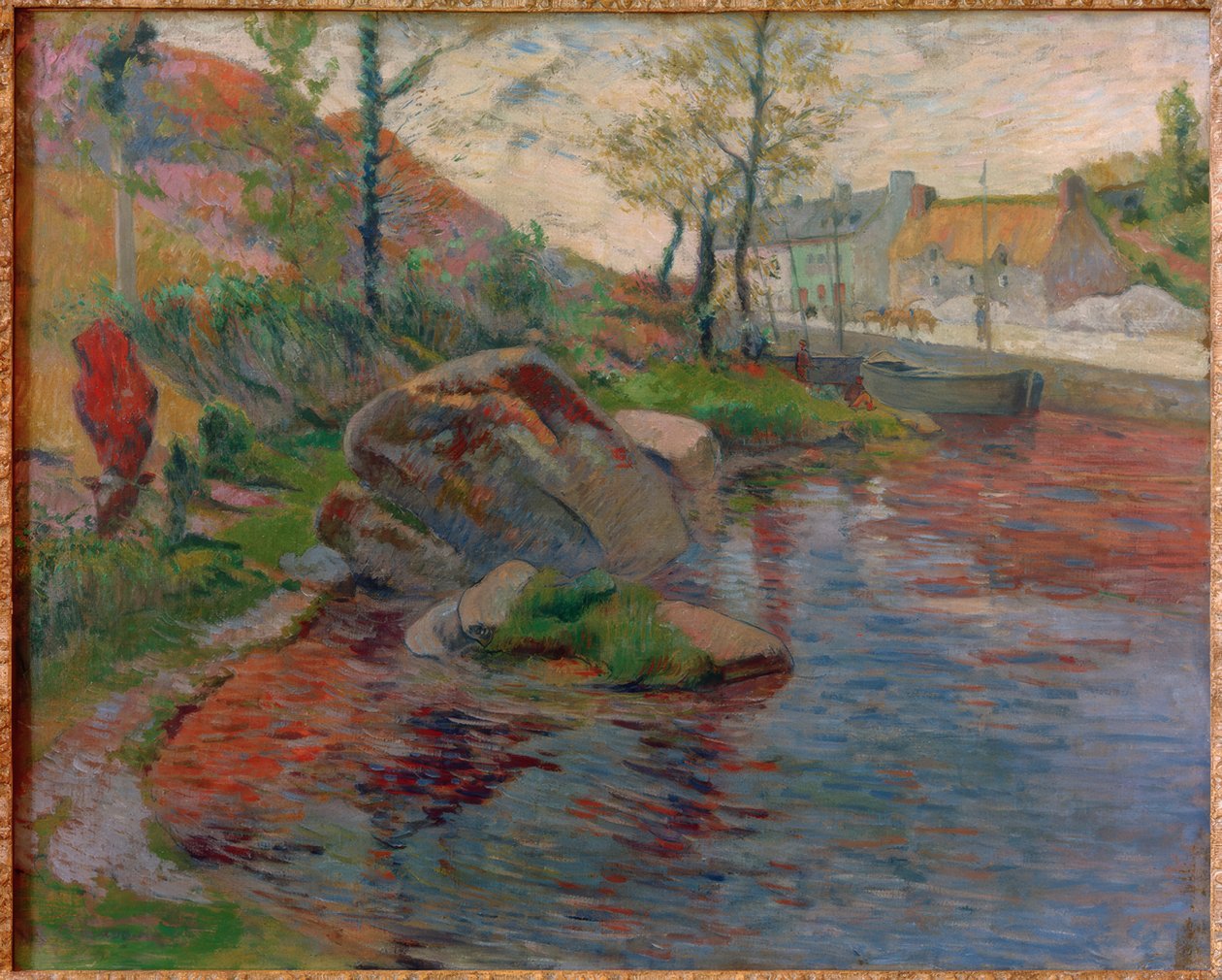Pont-Aven limanı by Paul Gauguin