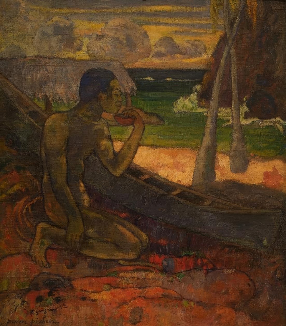 Zavallı balıkçı by Paul Gauguin