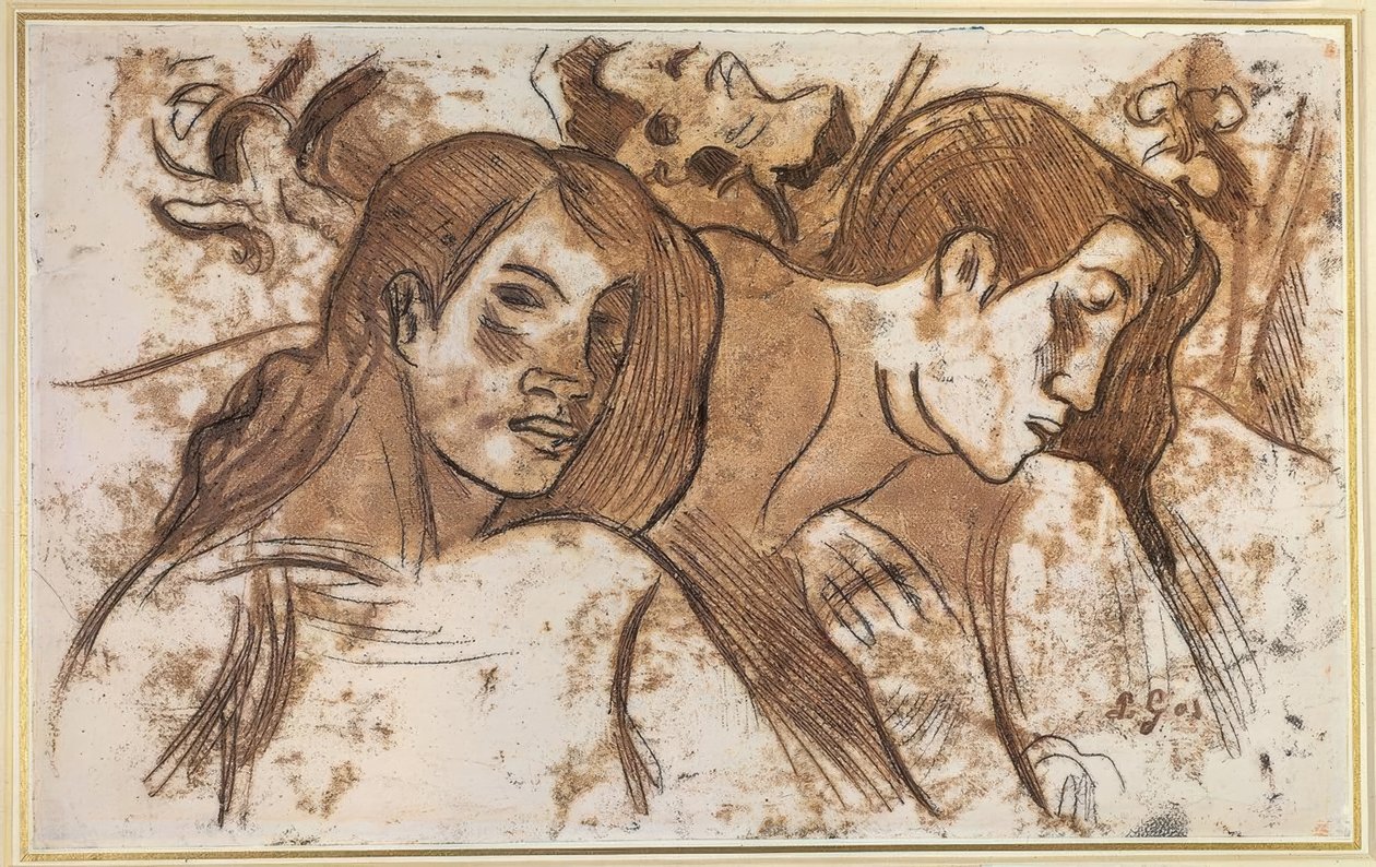 iki markiz by Paul Gauguin
