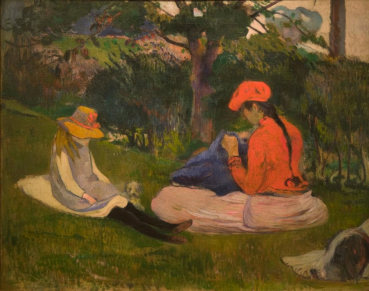 iğne işi by Paul Gauguin