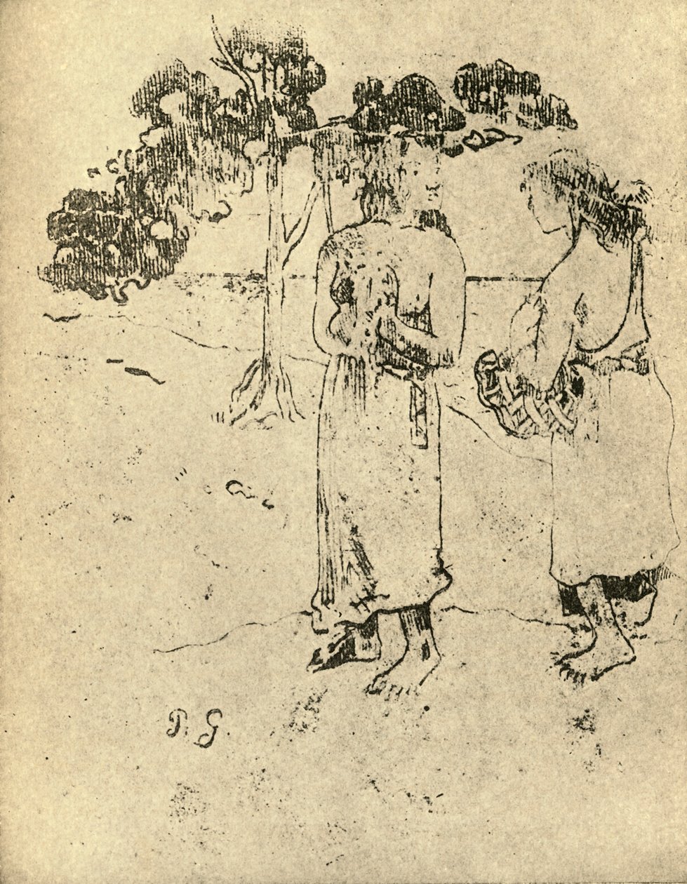 Çizim, 1936 by Paul Gauguin