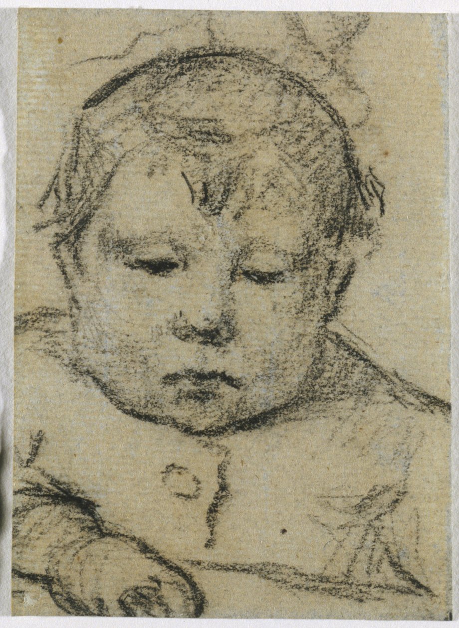 Çocukken Emil Gauguin, Sağ Forvet by Paul Gauguin