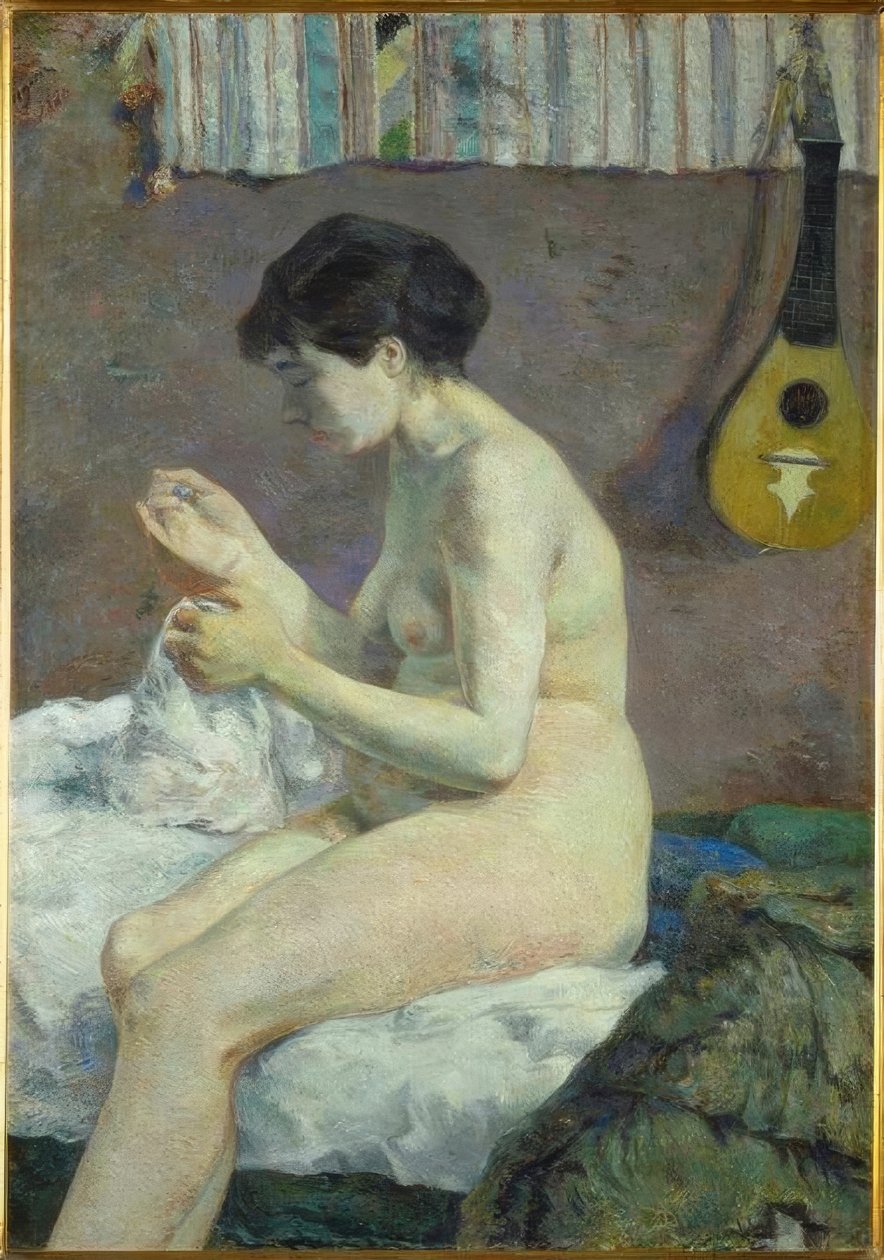 çalışma no by Paul Gauguin