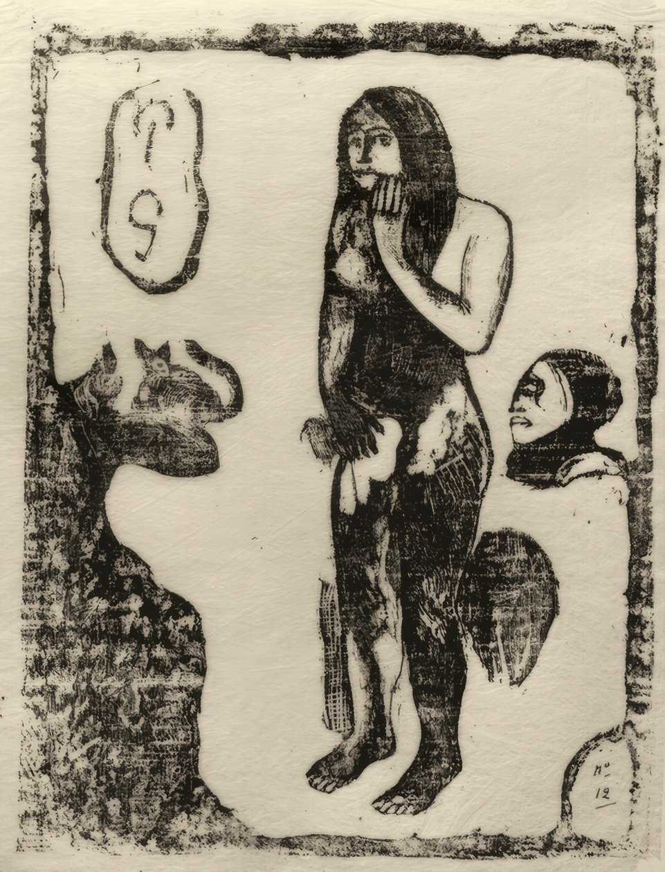 eva by Paul Gauguin