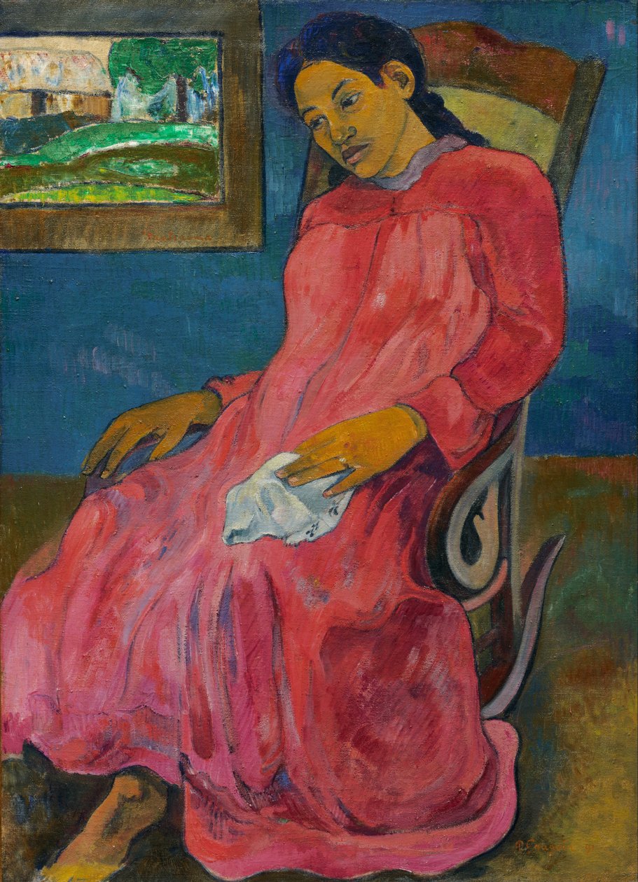 Faaturuma (Melankolik) by Paul Gauguin