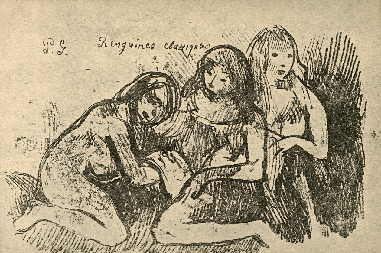 Rakamlar, 1936 by Paul Gauguin