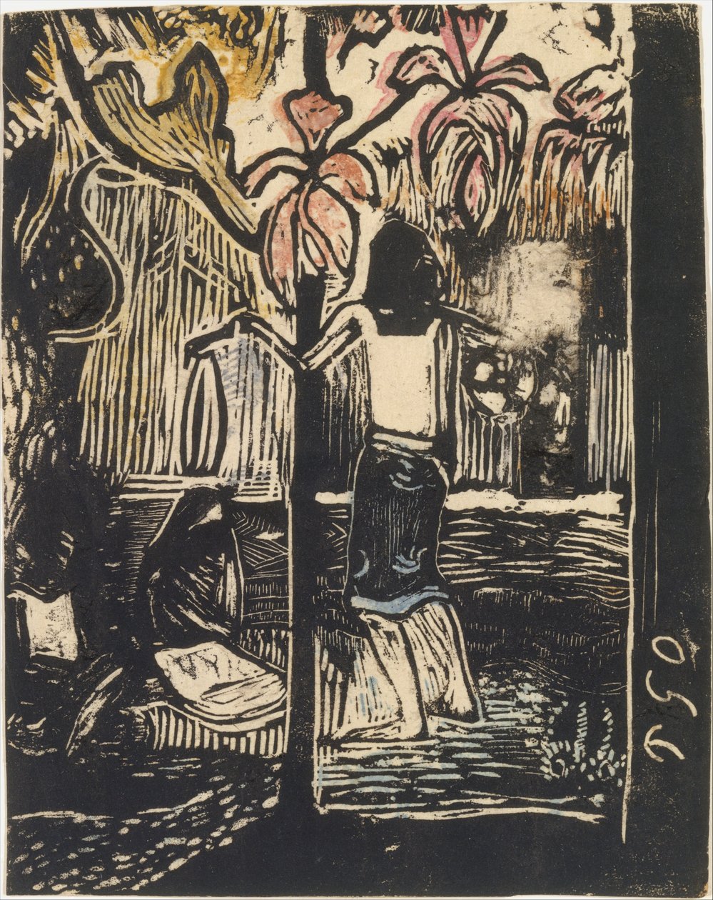 Parfüm Noa Noa, küçük blok, 1894-95., 1894-95. by Paul Gauguin